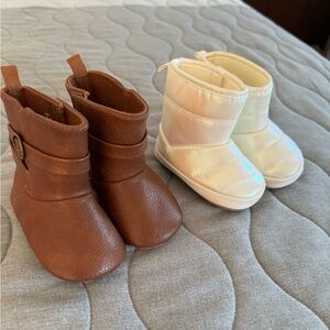 Baby Girl Boots 2 Pack